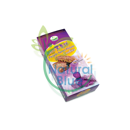 GBT-PURPLE SWEET POTATO COOKIES, 180G </BR>紫薯饼